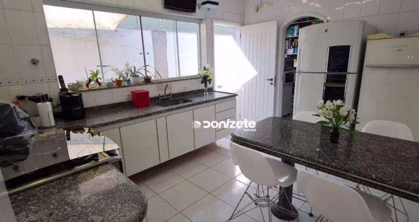 Casa com 3 dormitórios à venda, 326 m² por r$ 1.550.000,00 - campestre - santo andré/sp