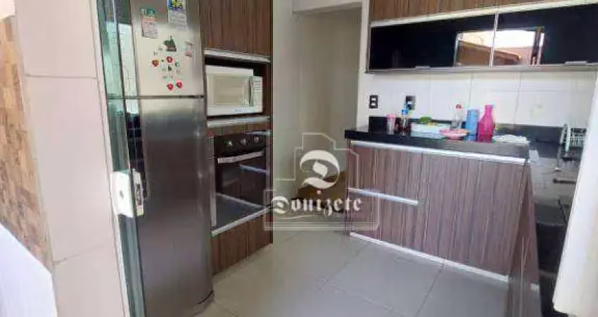 Casa com 3 dormitórios à venda, 150 m² por r$ 795.000,00 - campestre - santo andré/sp