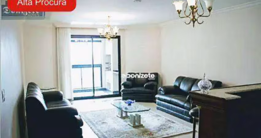 Apartamento com 4 dormitórios à venda, 215 m² por r$ 2.199.999,98 - jardim - santo andré/sp