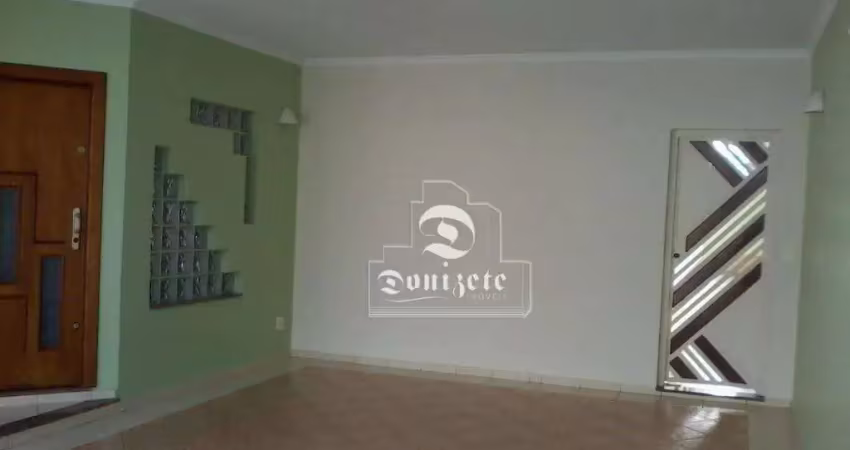 Sobrado com 3 dormitórios, 246 m² - venda por R$ 1.700.000,02 ou aluguel por R$ 10.141,67/mês - Campestre - Santo André/SP