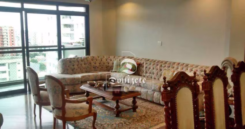 Apartamento com 4 dormitórios, 290 m² - venda por R$ 1.999.498,00 ou aluguel por R$ 9.970,00/mês - Vila Bastos - Santo André/SP
