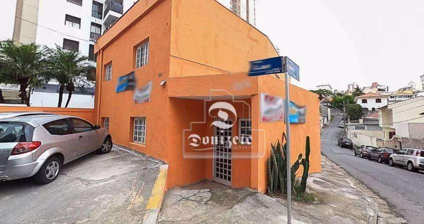 Sobrado com 1 dormitório à venda, 263 m² por R$ 1.400.000,00 - Vila Bastos - Santo André/SP
