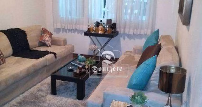 Sobrado com 3 dormitórios à venda, 228 m² por R$ 750.000,00 - Campestre - Santo André/SP