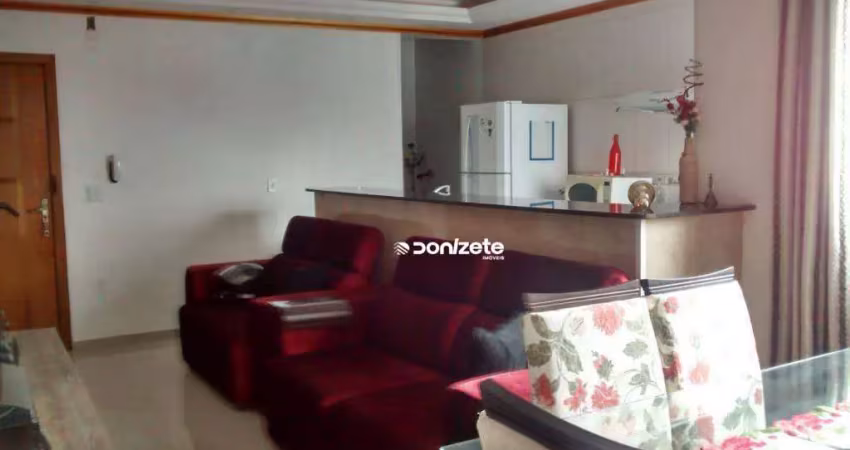 Cobertura com 3 dormitórios à venda, 150 m² por r$ 849.999,90 - vila cecília maria - santo andré/sp