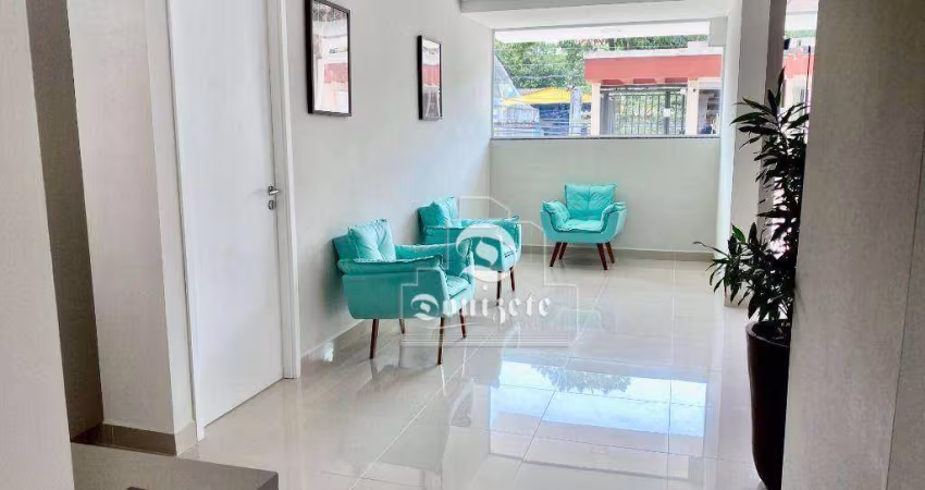 Apartamento com 2 dormitórios à venda, 60 m² por R$ 545.000,00 - Campestre - Santo André/SP