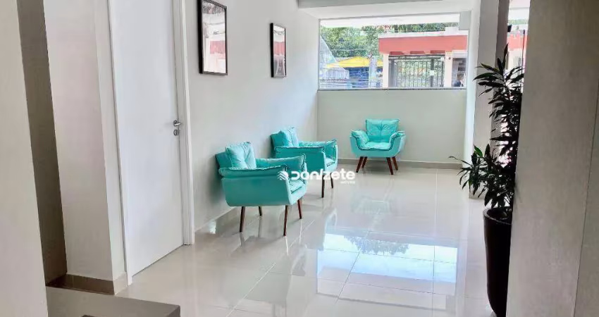 Apartamento com 2 dormitórios à venda, 60 m² por r$ 545.000,00 - campestre - santo andré/sp