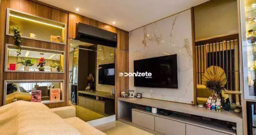 Cobertura com 2 dormitórios à venda, 140 m² por r$ 849.000,00 - campestre - santo andré/sp