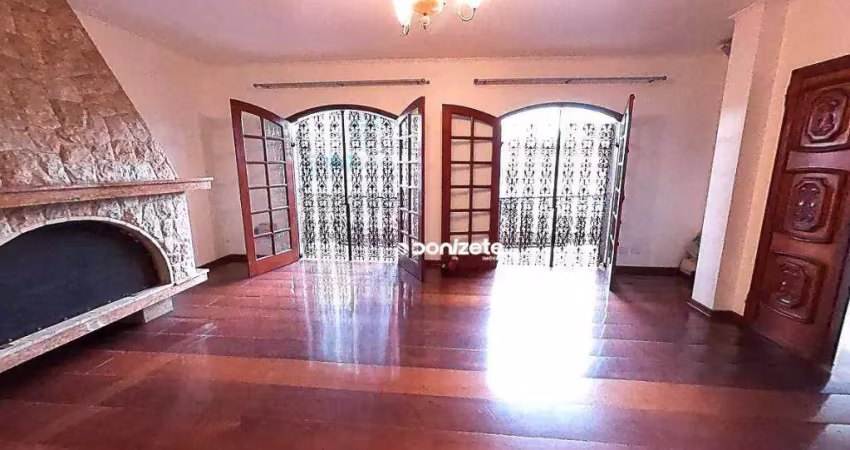Casa com 3 dormitórios, 325 m² - venda por r$ 2.499.999,99 ou aluguel por r$ 9.460,01/mês - jardim - santo andré/sp