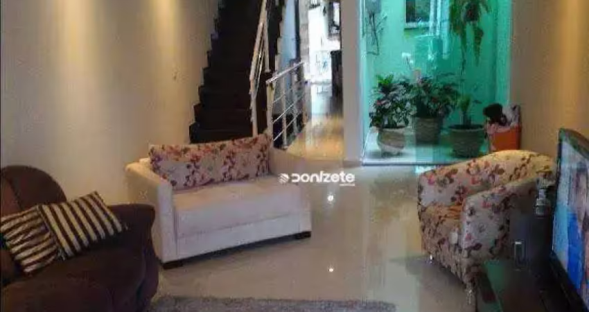 Sobrado com 3 dormitórios à venda, 250 m² por r$ 1.054.000,00 - vila assunção - santo andré/sp