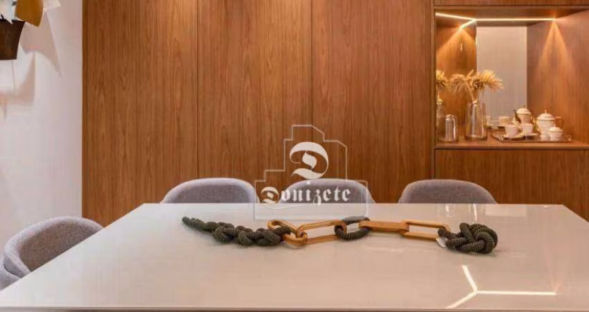 Apartamento com 3 dormitórios à venda, 110 m² por R$ 850.000,00 - Vila Valparaíso - Santo André/SP