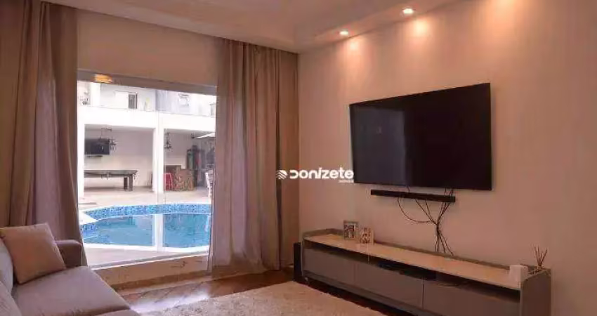 Sobrado com 4 dormitórios à venda, 411 m² por r$ 2.049.999,99 - vila scarpelli - santo andré/sp