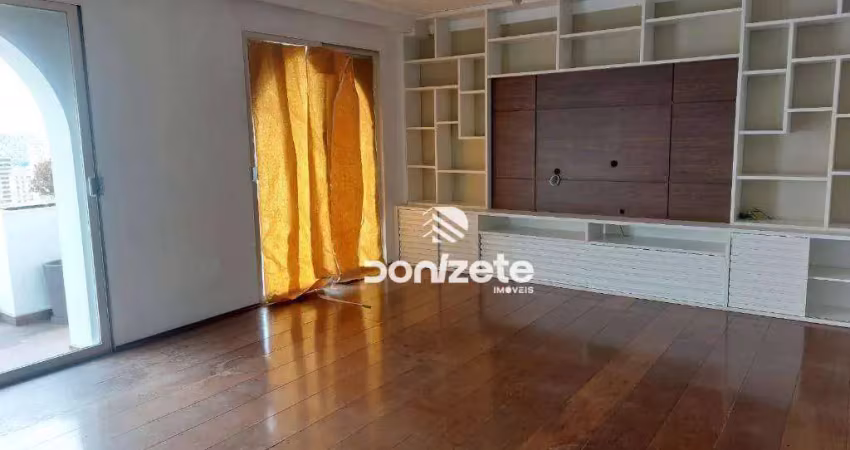 Apartamento com 3 dormitórios à venda, 192 m² por r$ 960.000,00 - vila assunção - santo andré/sp