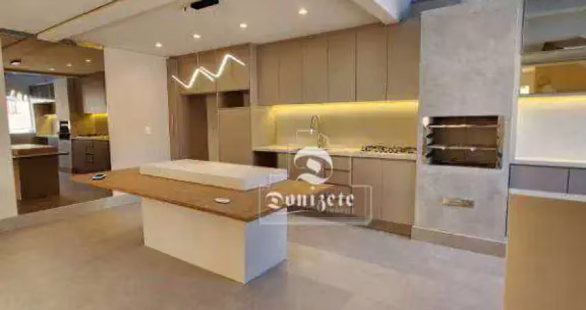 Sobrado com 4 dormitórios à venda, 198 m² por r$ 1.599.990,00 - vila valparaíso - santo andré/sp