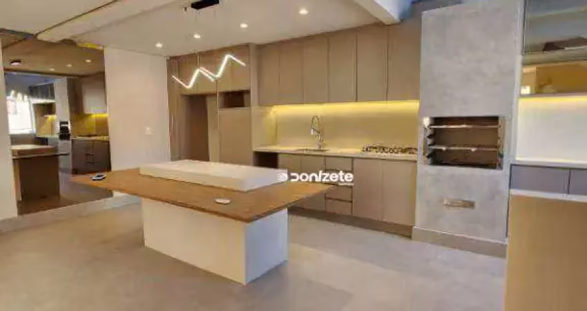 Sobrado com 4 dormitórios à venda, 198 m² por r$ 1.599.990,00 - vila valparaíso - santo andré/sp