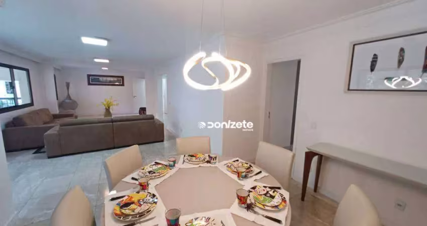 Apartamento com 3 dormitórios, 169 m² - venda por r$ 2.700.000,00 ou aluguel por r$ 10.415,00/mês - jardim - santo andré/sp