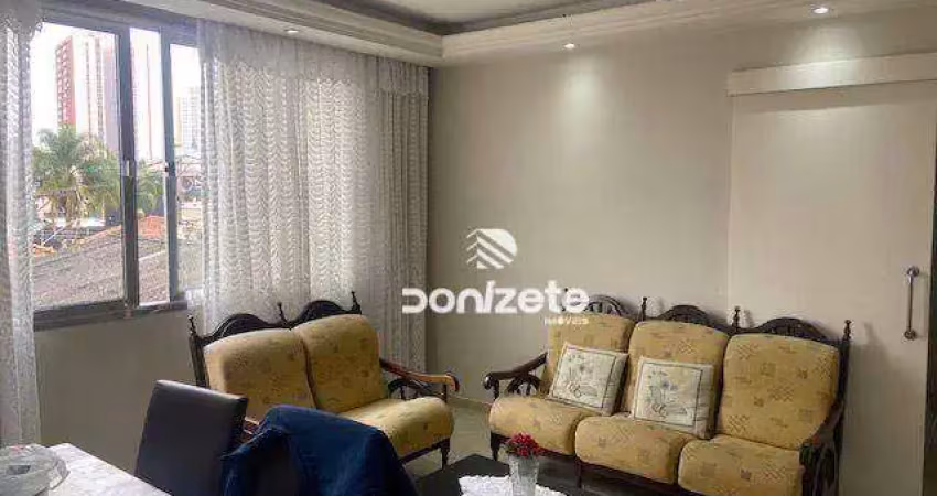 Apartamento com 3 dormitórios à venda, 88 m² por r$ 450.000,00 - vila assunção - santo andré/sp