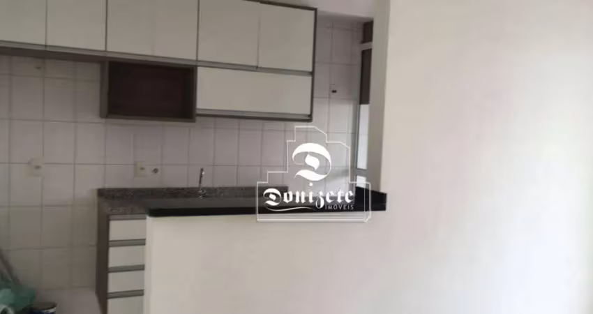 Apartamento com 2 dormitórios para alugar, 56 m² por r$ 3.547,00/mês - campestre - santo andré/sp
