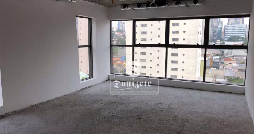 Sala, 41 m² - venda por R$ 584.900,00 ou aluguel por R$ 3.606,80/mês - Vila Guiomar - Santo André/SP