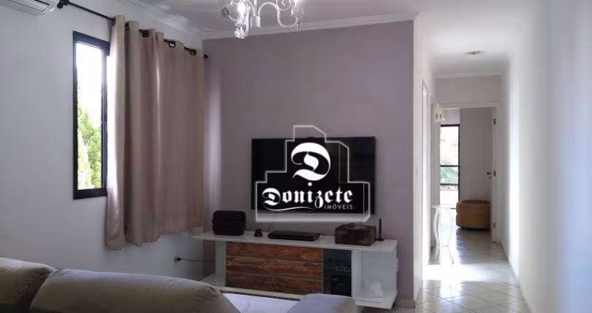 Apartamento com 2 dormitórios à venda, 67 m² por R$ 340.000,00 - Vila Homero Thon - Santo André/SP
