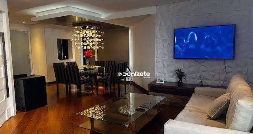 Apartamento à venda, 175 m² por r$ 989.000,00 - vila bastos - santo andré/sp