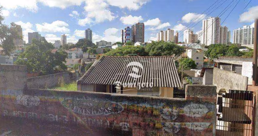 Terreno à venda, 270 m² por R$ 950.000,00 - Jardim - Santo André/SP