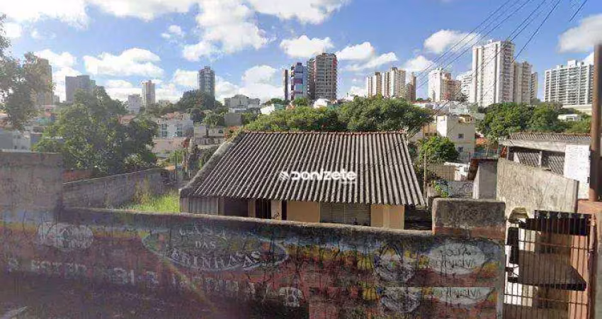 Terreno à venda, 270 m² por r$ 950.000,00 - jardim - santo andré/sp