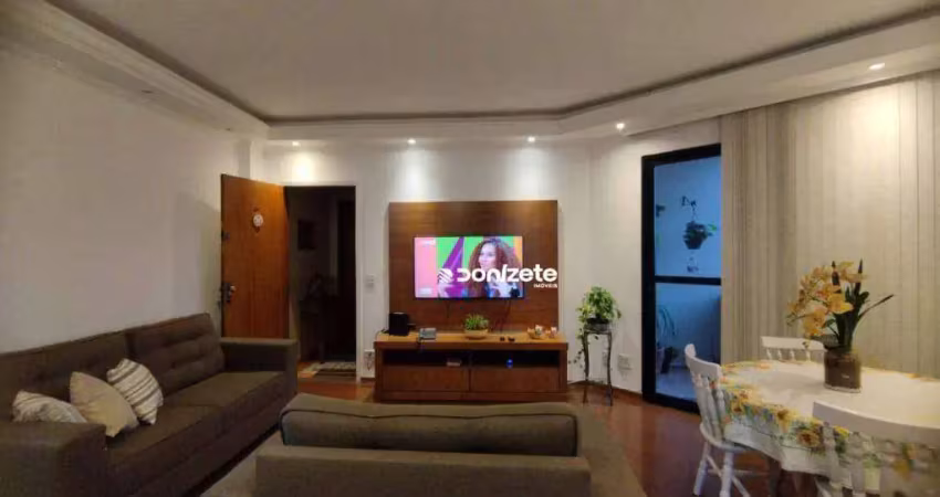 Apartamento com 3 dormitórios à venda, 85 m² por r$ 585.000,00 - vila assunção - santo andré/sp