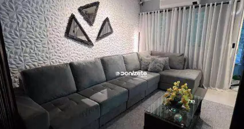 Sobrado com 3 dormitórios à venda, 164 m² por r$ 699.000,00 - jardim milena - santo andré/sp