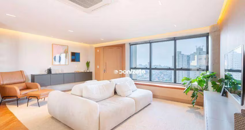 Apartamento com 3 dormitórios à venda, 120 m² por r$ 1.690.000,00 - campestre - santo andré/sp