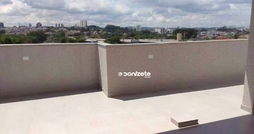 Cobertura com 2 dormitórios à venda, 83 m² por r$ 711.000,00 - jardim - santo andré/sp