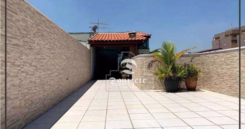 Cobertura com 3 dormitórios à venda, 196 m² por R$ 798.000,00 - Santa Maria - Santo André/SP