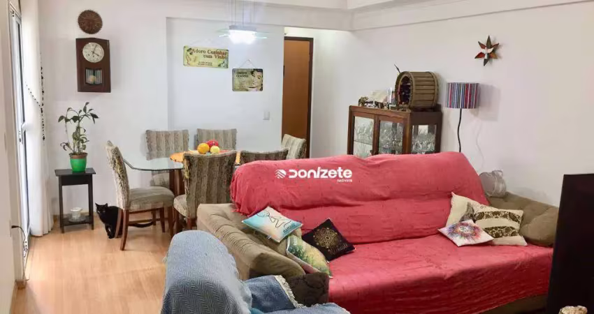 Apartamento com 3 dormitórios à venda, 106 m² por r$ 731.400,00 - vila valparaíso - santo andré/sp