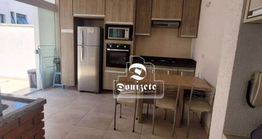 Cobertura com 2 dormitórios à venda, 104 m² por R$ 580.000,00 - Vila Bastos - Santo André/SP