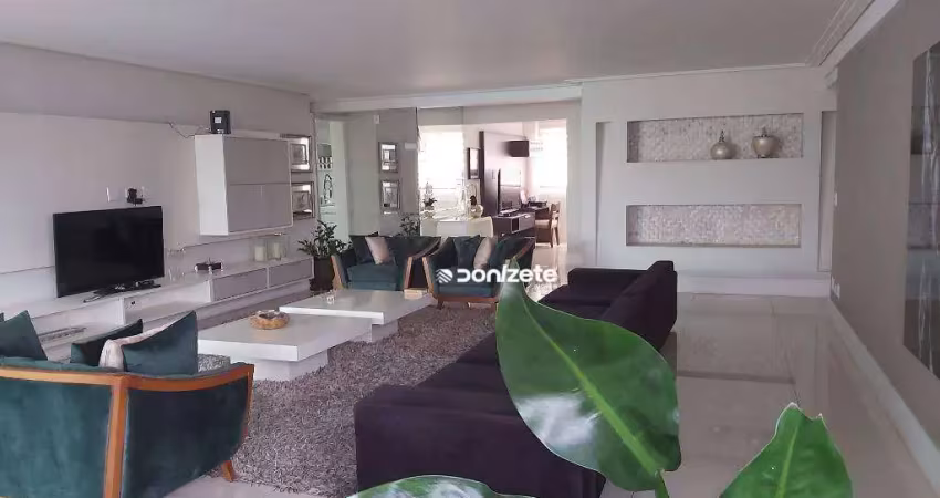Apartamento à venda, 272 m² por r$ 4.140.000,00 - jardim - santo andré/sp