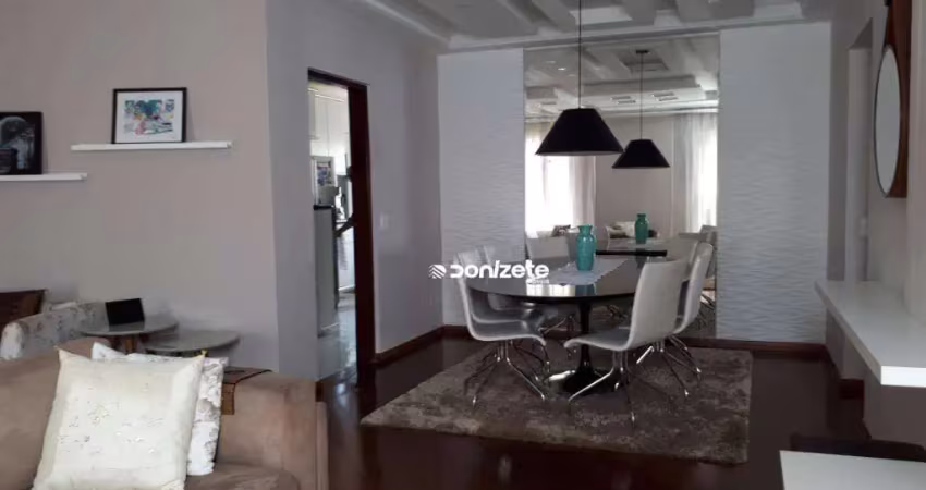 Apartamento à venda, 134 m² por r$ 650.000,00 - parque das nações - santo andré/sp