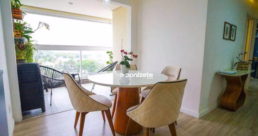 Apartamento com 2 dormitórios à venda, 57 m² por r$ 649.999,90 - jardim - santo andré/sp