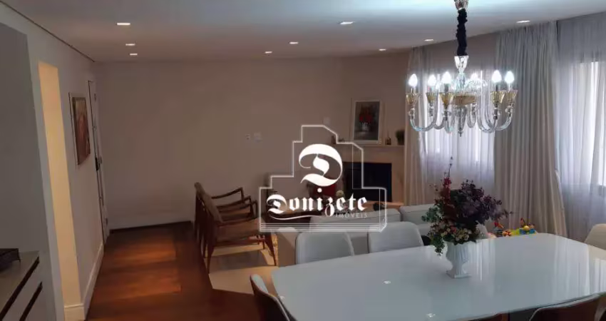 Apartamento com 3 dormitórios à venda, 140 m² por r$ 910.000,00 - vila bastos - santo andré/sp