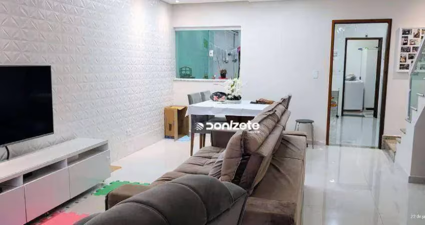Sobrado com 3 dormitórios à venda, 186 m² por r$ 900.000,01 - vila alzira - santo andré/sp