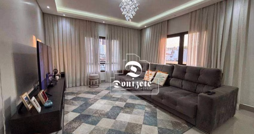 Apartamento com 4 dormitórios à venda, 168 m² por R$ 1.250.000,00 - Vila Bastos - Santo André/SP
