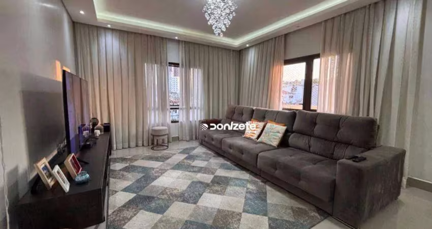 Apartamento com 4 dormitórios à venda, 168 m² por r$ 1.099.999,99 - vila bastos - santo andré/sp