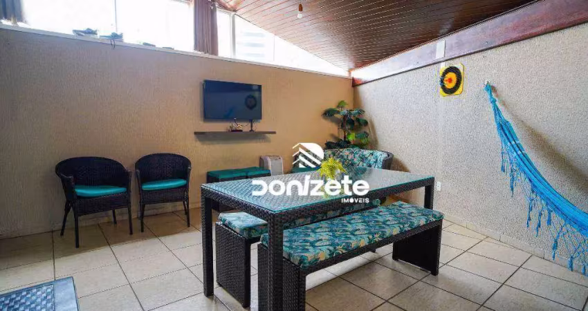 Sobrado com 3 dormitórios à venda, 182 m² por r$ 1.270.000,00 - vila assunção - santo andré/sp