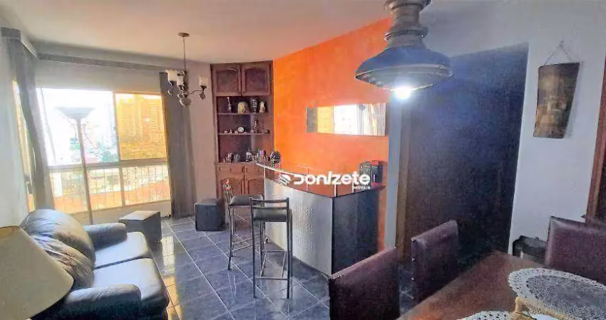 Apartamento com 3 dormitórios à venda, 98 m² por r$ 500.000,00 - vila assunção - santo andré/sp