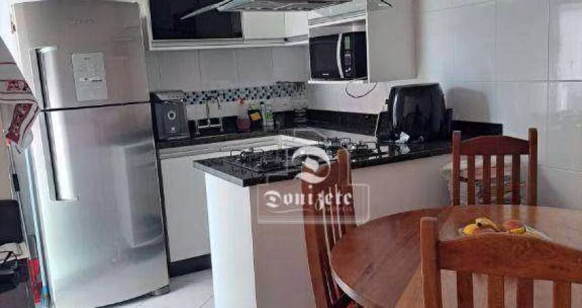 Apartamento com 2 dormitórios à venda, 70 m² por R$ 550.000,00 - Campestre - Santo André/SP