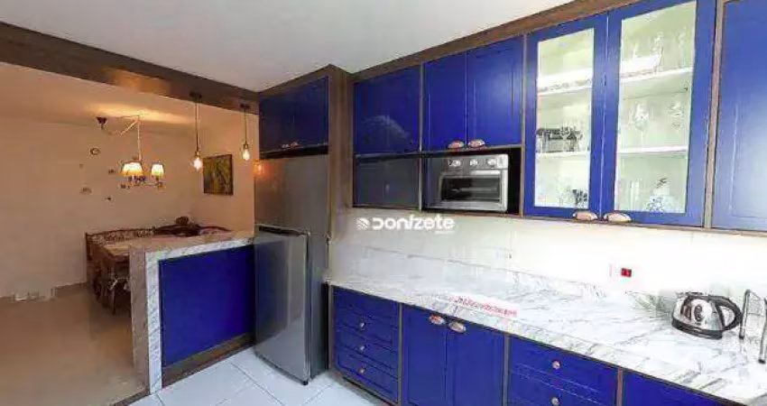 Sobrado com 3 dormitórios à venda, 168 m² por r$ 1.200.000,00 - vila scarpelli - santo andré/sp