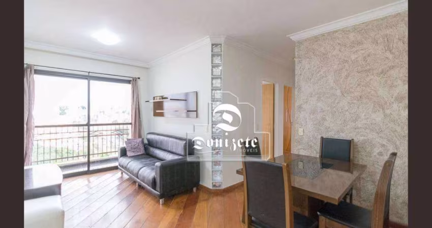 Apartamento para alugar, 78 m² por R$ 3.474,00/mês - Vila Floresta - Santo André/SP