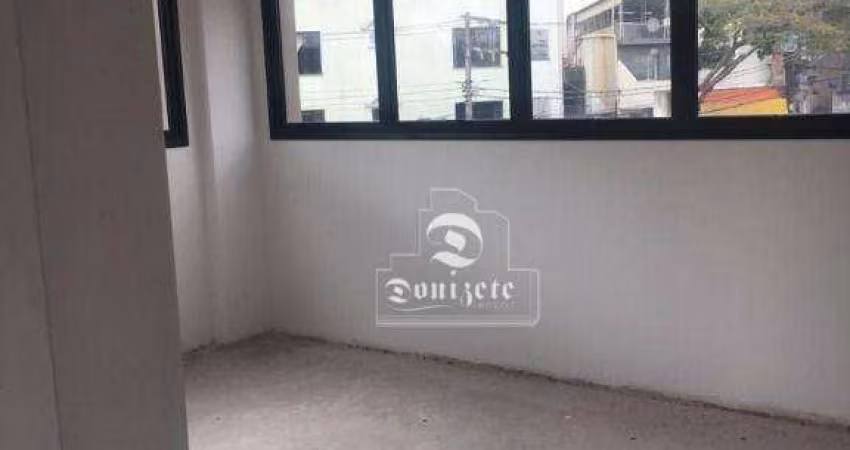Sala, 32 m² - venda por R$ 385.000,00 ou aluguel por R$ 3.424,20/mês - Vila Assunção - Santo André/SP