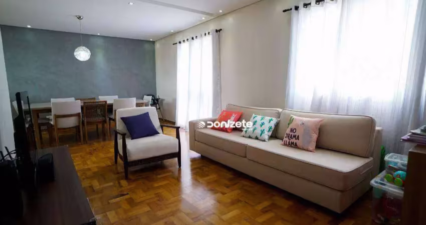 Apartamento com 3 dormitórios à venda, 138 m² por r$ 708.900,00 - vila assunção - santo andré/sp