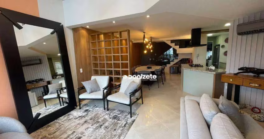 Apartamento à venda, 150 m² por r$ 1.490.000,00 - jardim - santo andré/sp