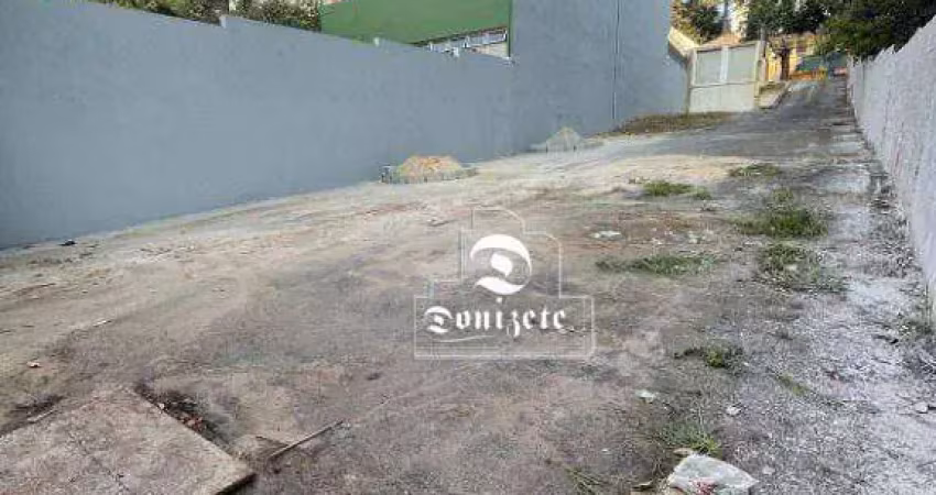 Terreno à venda, 437 m² por r$ 1.890.000,00 - vila bastos - santo andré/sp