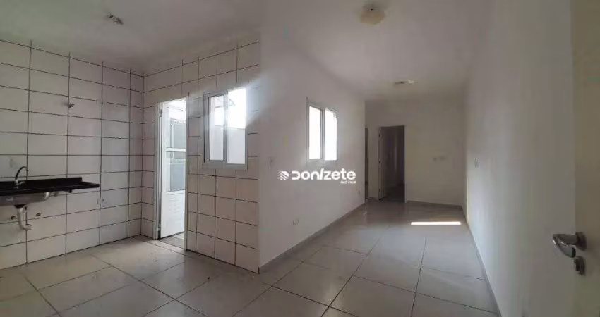 Apartamento sem condomínio vago com 2 dormitórios à venda, 57 m² por r$ 424.000 - vila assunção - santo andré/sp